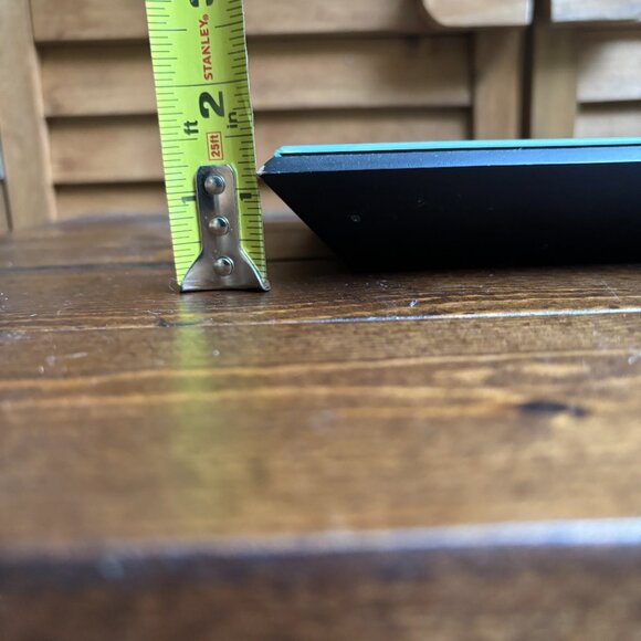 Rectangular Mirrored Tray with Damask Pattern and Beveled Edges - Picture 4 of 5